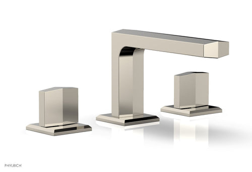 Phylrich DIAMA Widespread Faucet - Blade Handles Low Spout 184-03