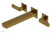 DIAMA 10" Wall Tub Set - Lever Handles 184-57-10