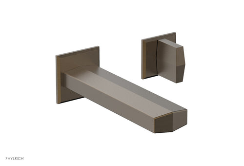 Phylrich DIAMA Single Handle Wall Lavatory Set - Blade Handles 184-15