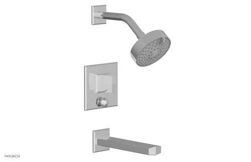 Phylrich DIAMA Pressure Balance Tub and Shower Set - Blade Handle 184-26