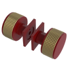 Rubinet Shower Door Knob (set) Maroon