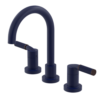 Rubinet Widespread Lav. Set. (less drain) Midnight Blue
