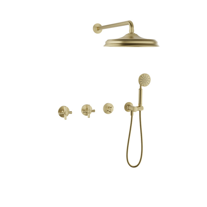 Baril Complete thermostatic shower kit