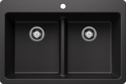 Blanco  LIVEN 33 Equal Double Low Divide Silgranit Kitchen Sinks