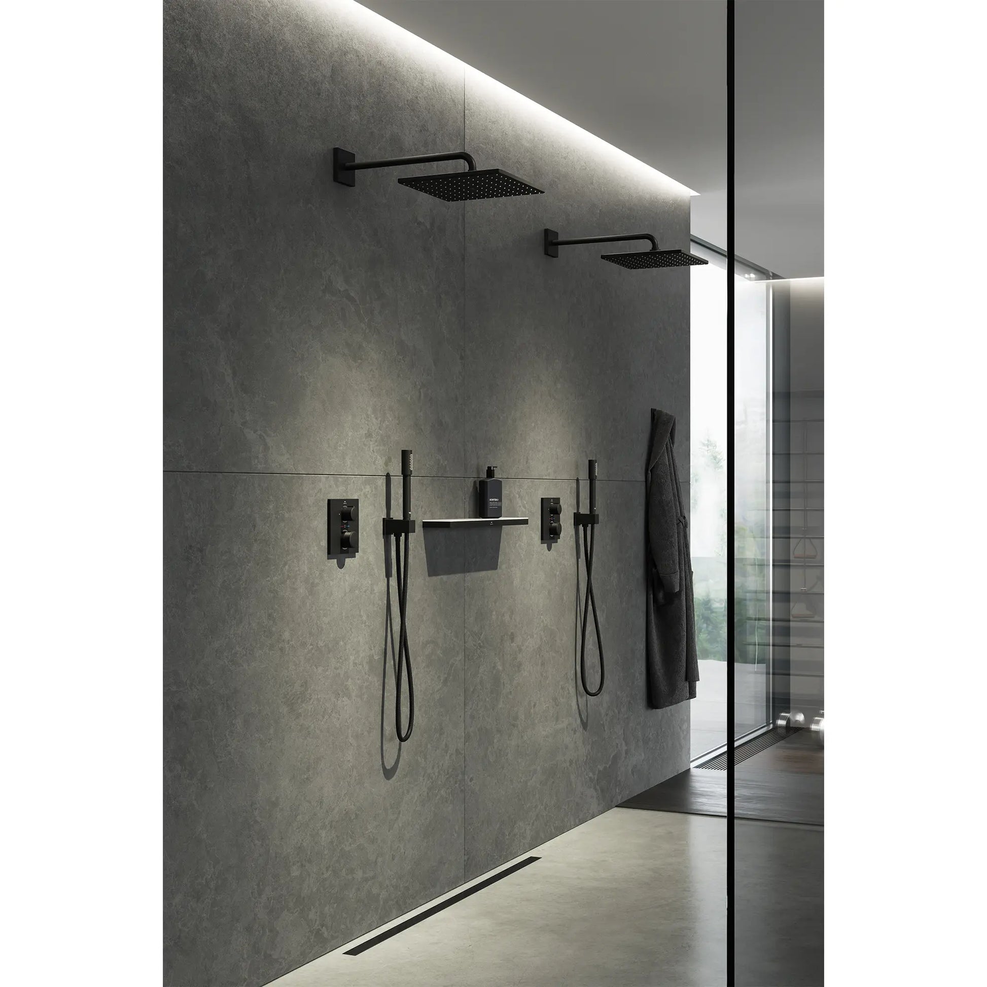 Grohe Allure New Dual Function 2-Handle Thermostatic Valve Trim - Golzar Home