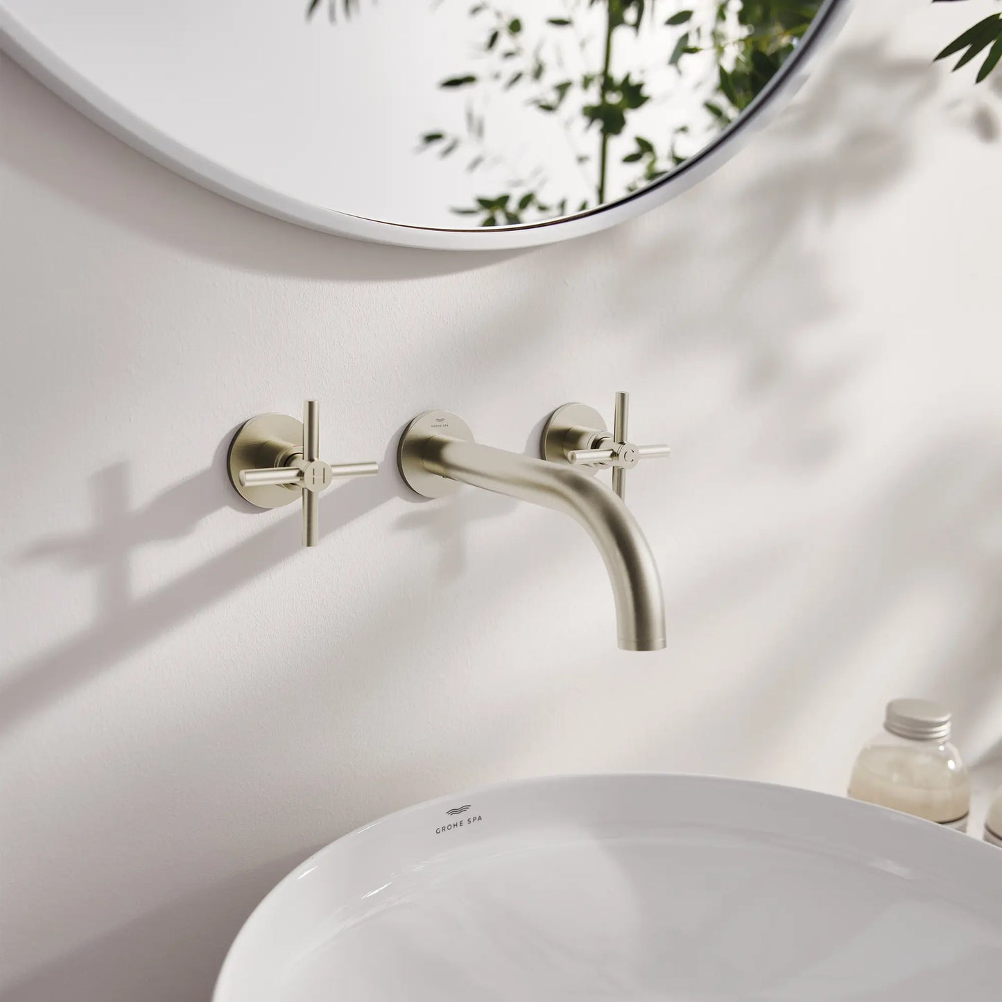 Grohe Atrio New 2-Handle Wall Mount Faucet 1.2 Gpm