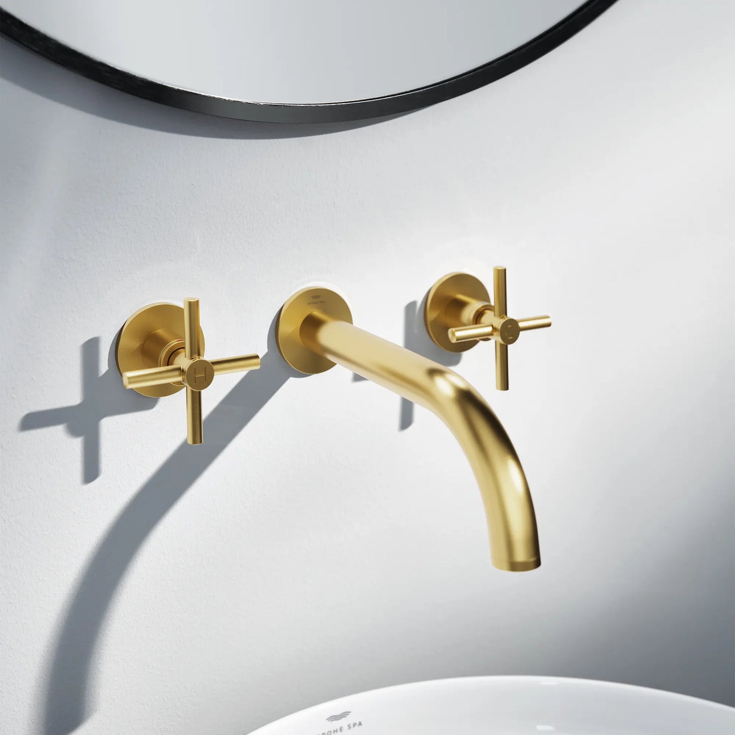 Grohe Atrio New 2-Handle Wall Mount Faucet 1.2 Gpm