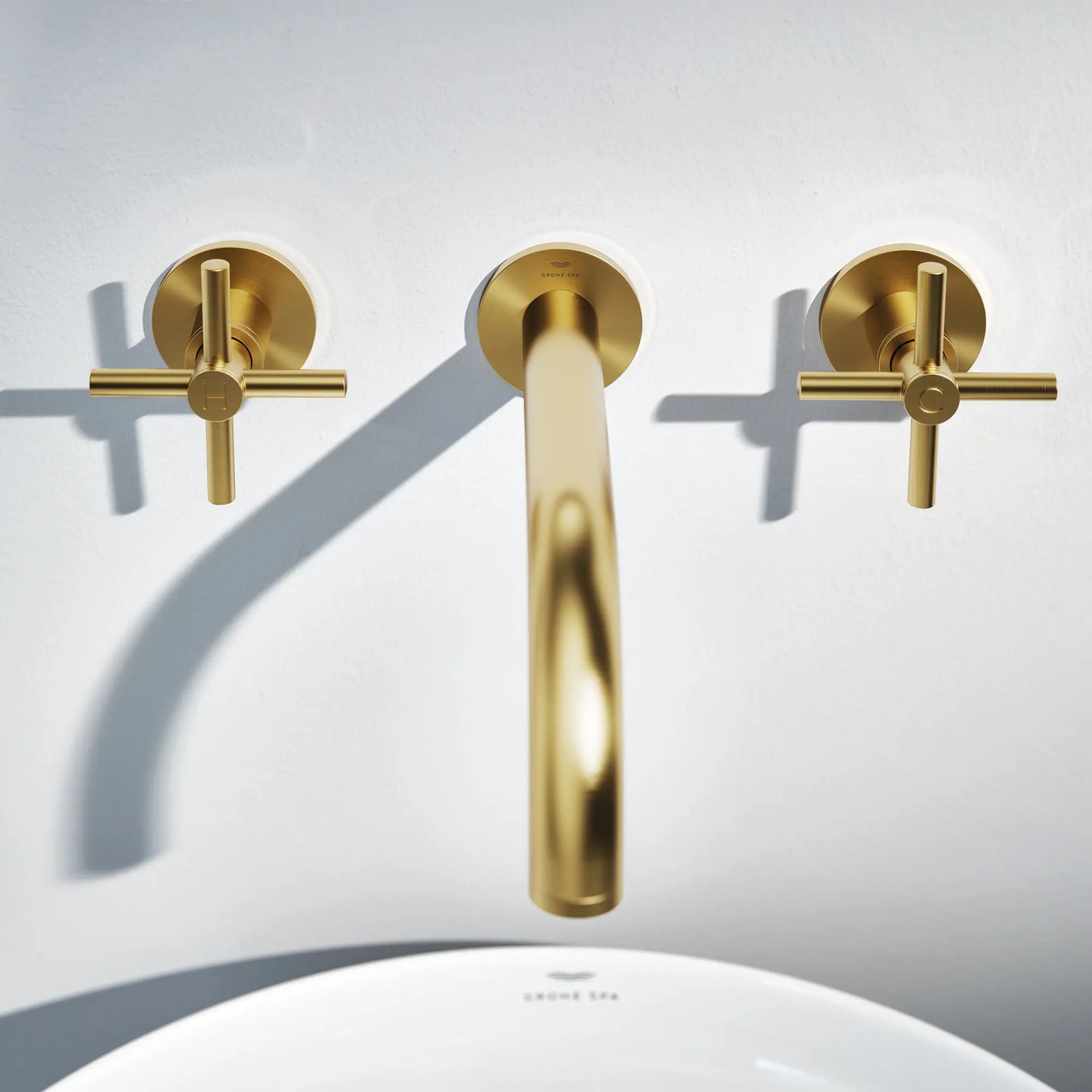 Grohe Atrio New 2-Handle Wall Mount Faucet 1.2 Gpm
