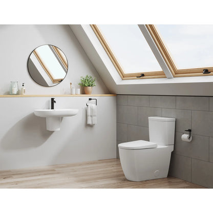 Essence Two-Piece Right Height Elongated Single Flush Toilet 1.28 Gpf