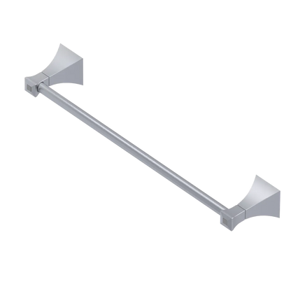 Rubinet Towel Bar 24" Satin Chrome