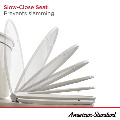 American Standard Cadet® PRO Two-Piece 1.28 gpf/4.8 Lpf Extra Tall Height Elongated Right-Hand Trip Lever Toilet Less Seat