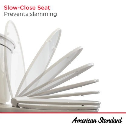 Champion® Slow-Close & Easy Lift-Off Round Front Toilet Seat