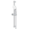 GROHE Tempesta Round 110 24" Shower Rail Set, 2-Spray, 1.5 GPM (5.7 L/min) – 26077
