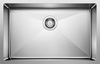 Blanco Quatrus 27 x 18" R15 U 28 Large Stainless Steel Kitchen Sinks
