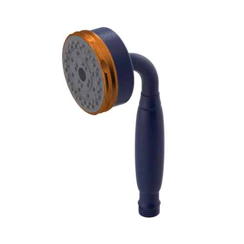Rubinet 3 Function Hand Held Shower Only Midnight Blue