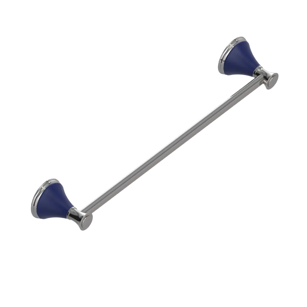 Rubinet Towel Bar 18" Polished Nickel