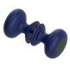 Rubinet Shower Door Knob (set) Midnight Blue