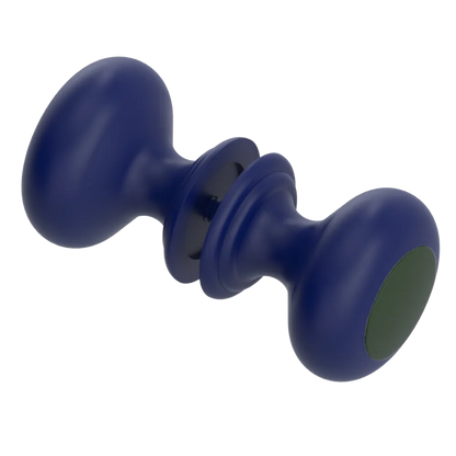 Rubinet Shower Door Knob (set) Midnight Blue