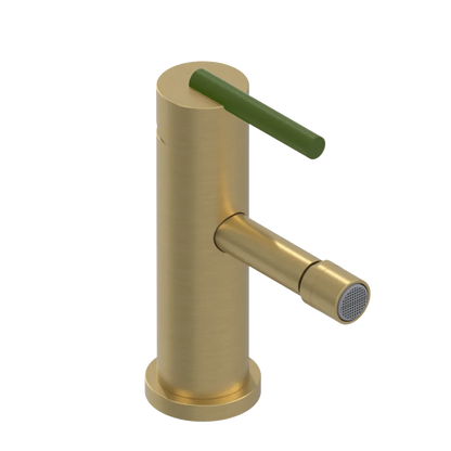 Rubinet Single Control Bidet Fitting (less drain) Satin Brass