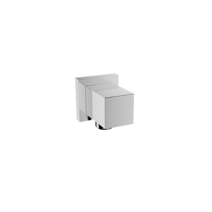 Baril Square wall-mounted 1/2" F supply elbow