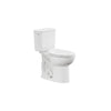 American Standard Aspirations EcoStrength Two-Piece 0.80 gpf/3.0 Lpf Chair Height Elongated Toilet Less Seat