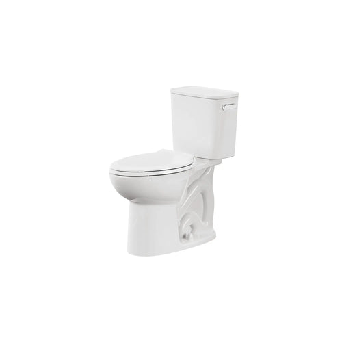 American Standard Aspirations EcoStrength Two-Piece 0.80 gpf/3.0 Lpf Chair Height Elongated Right-Hand Trip Lever Toilet Less Seat