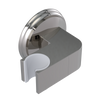 Rubinet Wall Bracket for Hand Held Shower Polished Nickel