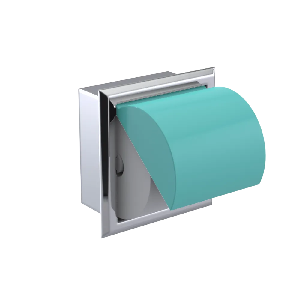 Rubinet RECESSED TOILET PAPER HOLDER Chrome