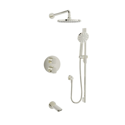 Baril Complete thermostatic pressure balanced shower kit