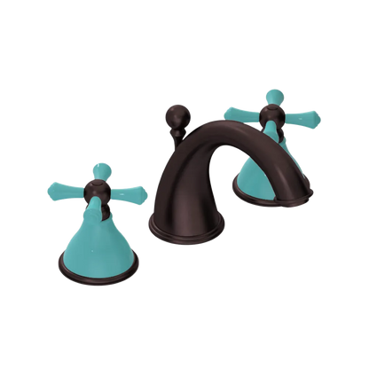 Rubinet Widespread Lav. Set. (less drain) Oil Rubbed Bronze