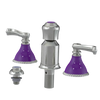 Rubinet Bidet Fitting with Spray, Diverter, and Vacum Breaker (Less Drain) Satin Nickel