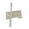 Baril Wall-mounted tub faucet with hand shower
