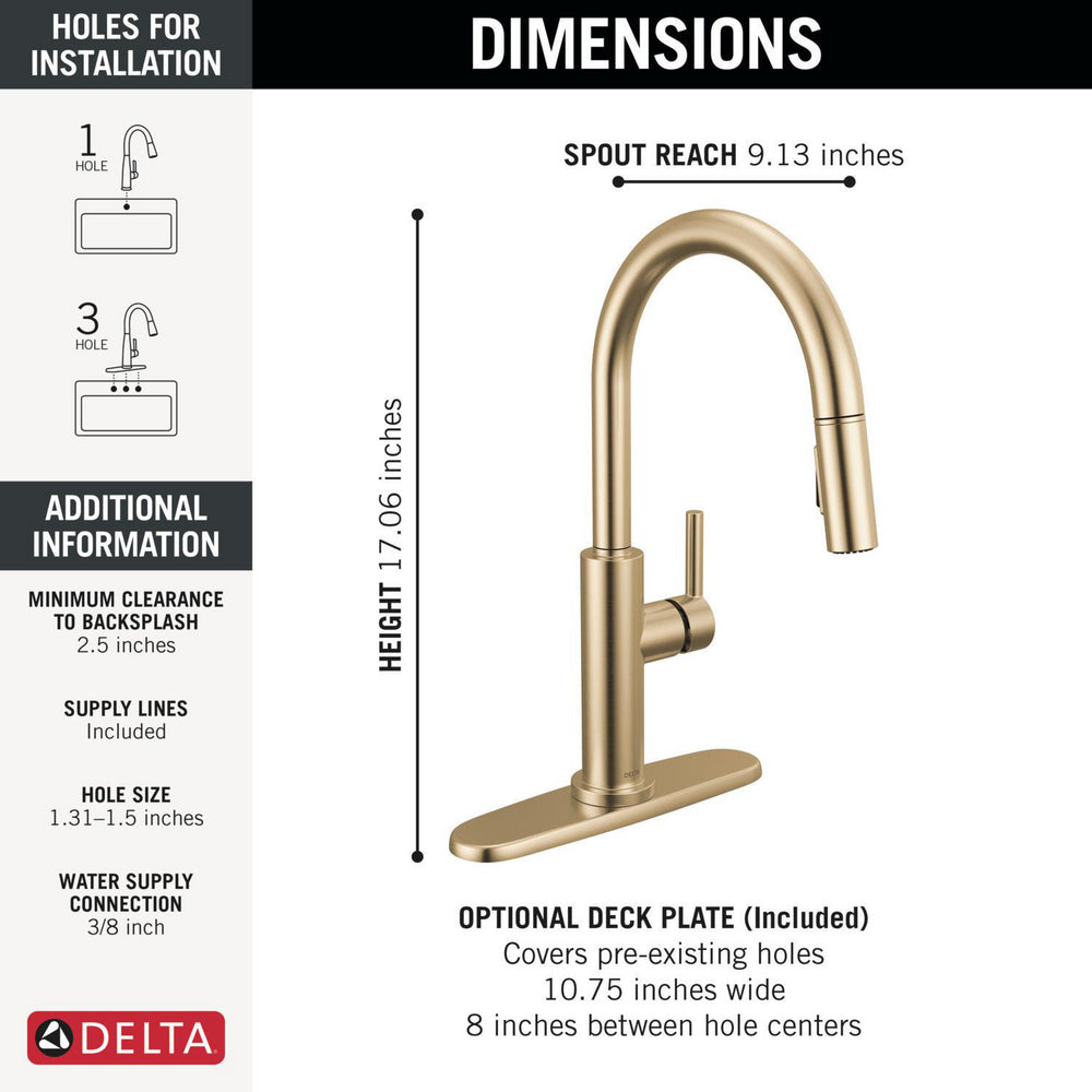 Delta Nicoli J Spout