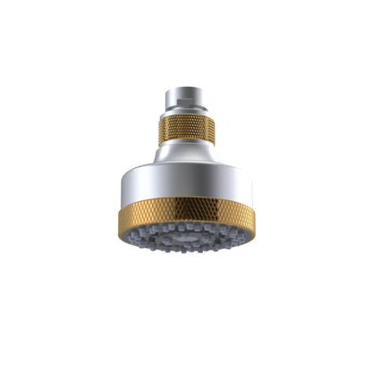 Rubinet 3 FUNCTION SHOWER HEAD Satin Chrome