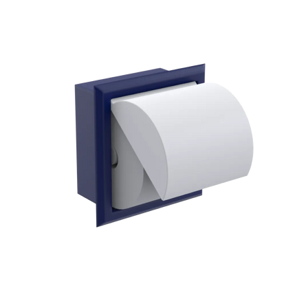Rubinet RECESSED TOILET PAPER HOLDER Midnight Blue