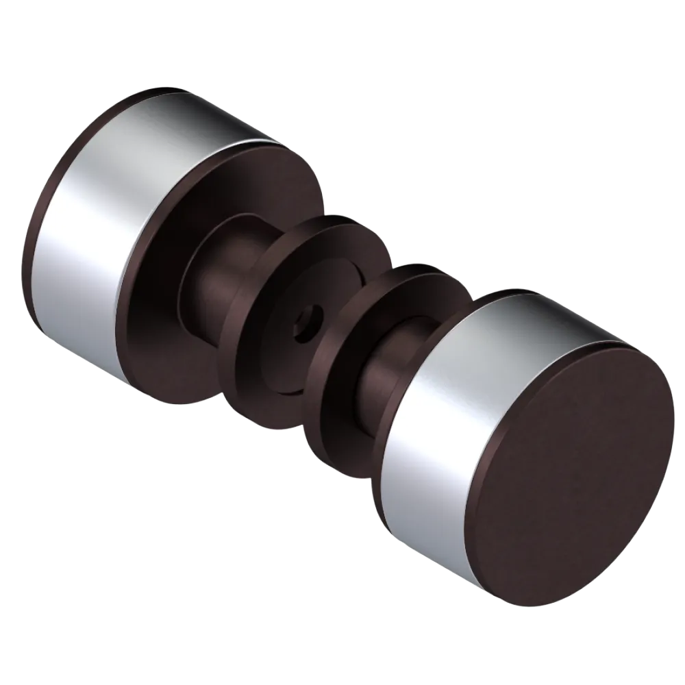 Rubinet Shower Door Knob (set) Oil Rubbed Bronze