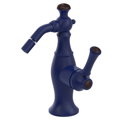 Rubinet Single Control Bidet Fitting (less drain) Midnight Blue