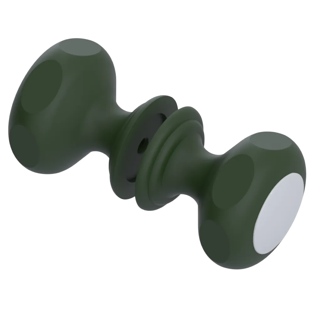Rubinet Shower Door Knob (set) Green Envy