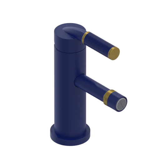 Rubinet Single Control Bidet Fitting (less drain) Midnight Blue