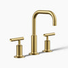Purist® Widespread bathroom sink faucet with Lever handles, 1.2 gpm