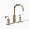 Purist® Widespread bathroom sink faucet with Lever handles, 1.2 gpm