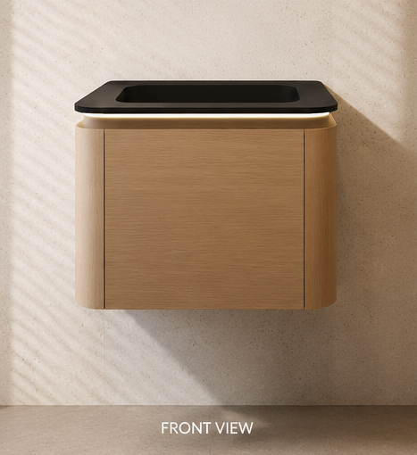 Auriel Single Sink Vanity With Single Drawer by Godi