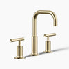 Purist® Widespread bathroom sink faucet with Lever handles, 1.2 gpm