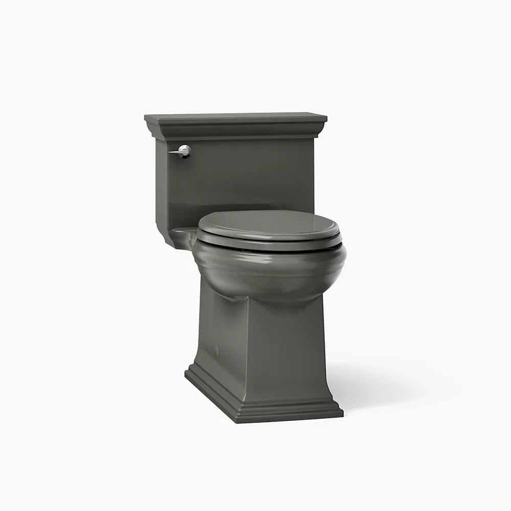 Kohler Memoirs® Stately One-piece compact elongated toilet with skirted trapway, 1.28 gpf - Golzar Home