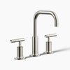 Purist® Widespread bathroom sink faucet with Lever handles, 1.2 gpm
