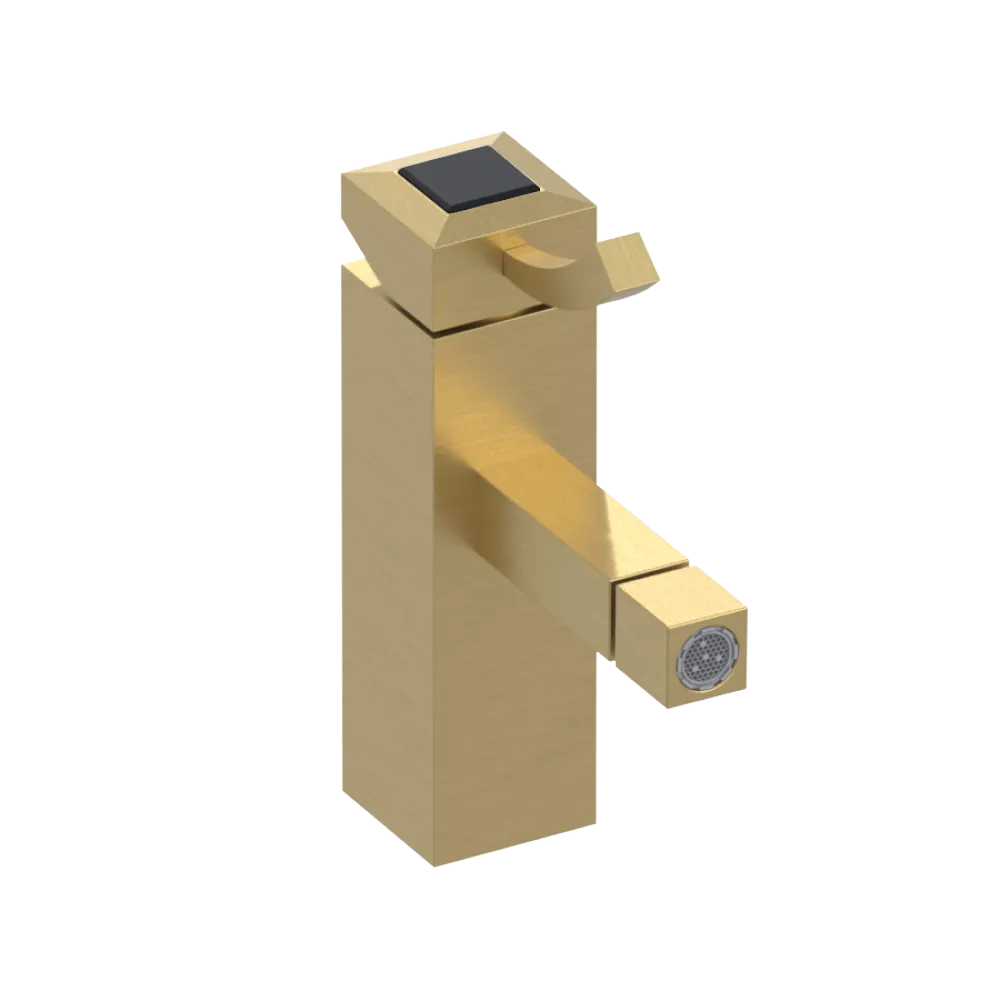 Rubinet Single Control Bidet Fitting (less drain) Satin Gold