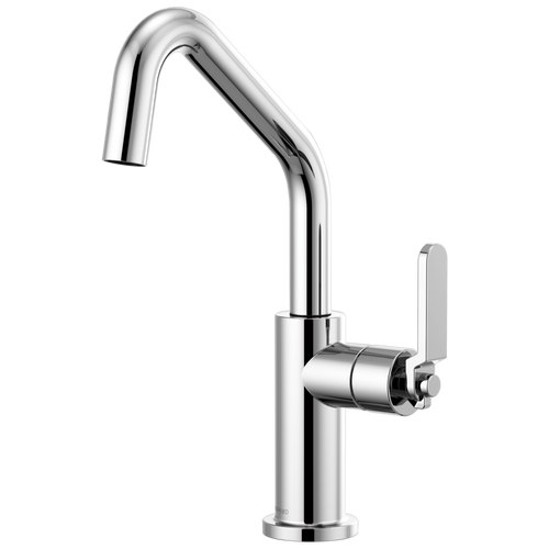 Brizo Bar Faucet With Angled Spout And Industrial Handle Kit