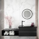 Kalia Effectled-illuminated - 24 x 24-Inch Framed LED Bathroom Mirror – 001