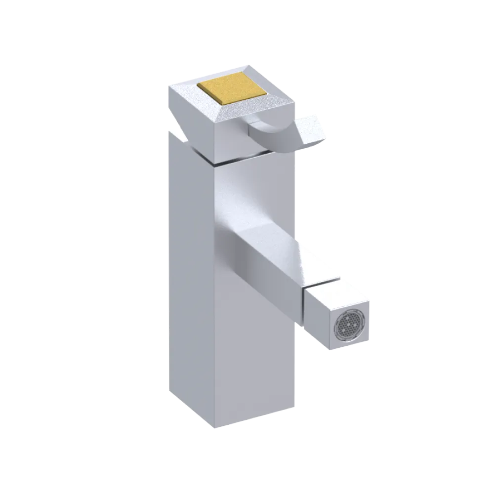 Rubinet Single Control Bidet Fitting (less drain) Satin Chrome
