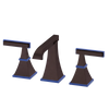 Rubinet Widespread Lav. Set. (less drain) Oil Rubbed Bronze